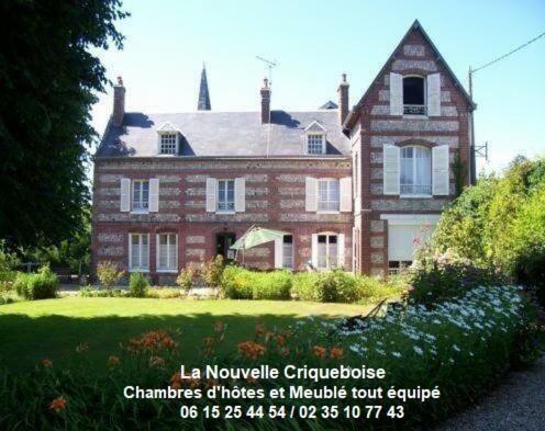 La Nouvelle Criqueboise Bed & Breakfast Criquebeuf-en-Caux Exterior photo